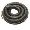 Large Realistic Rubber Snakes Halloween Scary Toy Fake Black Mamba Snake 47in