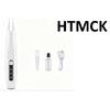 HTMCK Wireless Pet Hair Trimmer with LED, Low Noise Waterproof Grooming Clipper for Dogs & Cats