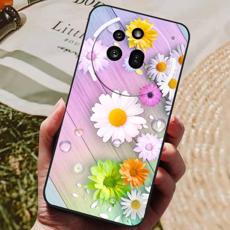 For Nothing Phone 3A Pro Case Phone3A Pro Cool Painted Silicone TPU Soft Cover for Nothing Phone 3A Pro A059P Cases Black Shells