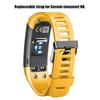 Replacement Silicone Sport Bracelet Wrist Strap Wristband For   Vivosmart HR (White)