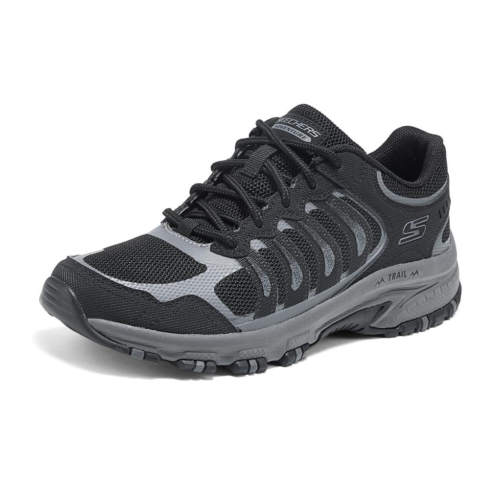 Skechers Кроссовки для бега модные удобные низкие женские кроссовки Черный Серый 180069-BKCC