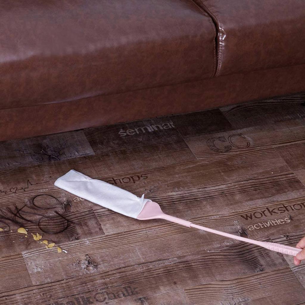 Extended non-woven cloth dusting duster for cleaning sanitary tools