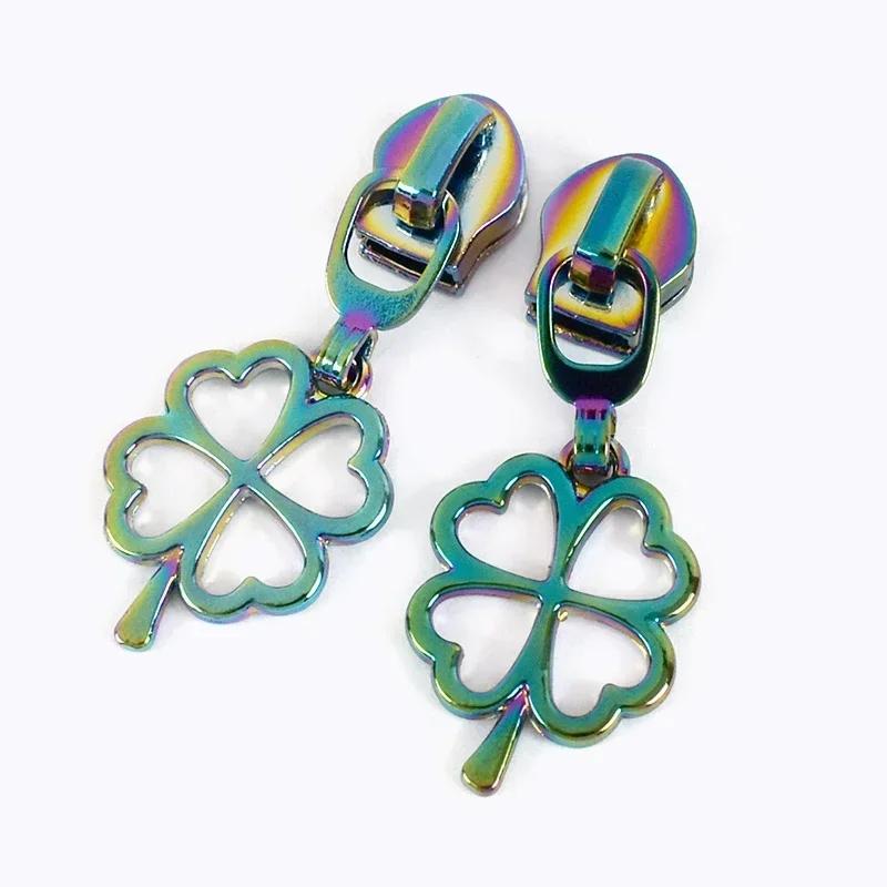 Meetee 5/10/20 шт. 5# Бегунок для молнии для нейлоновых молний Пластиковые спиральные молнии Головки бегунка Ремонтные наборы DIY Швейные аксессуары для одежды