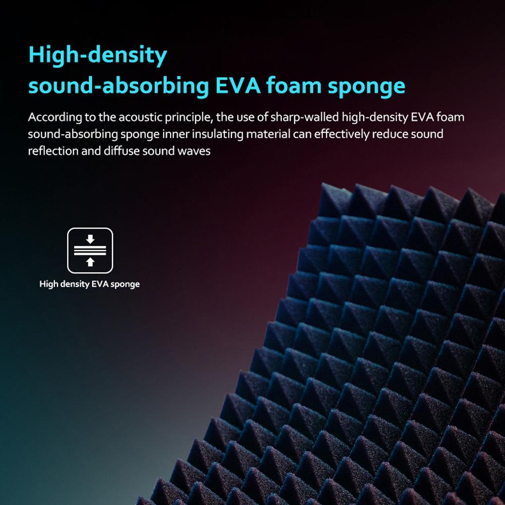 Складная регулируемая звукопоглощающая панель для записи вокала, портативный изоляционный экран для микрофона