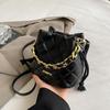 Trendy High-end Women's Bucket Bag 2023 New Autumn And Winter Fashion Shoulder Bag