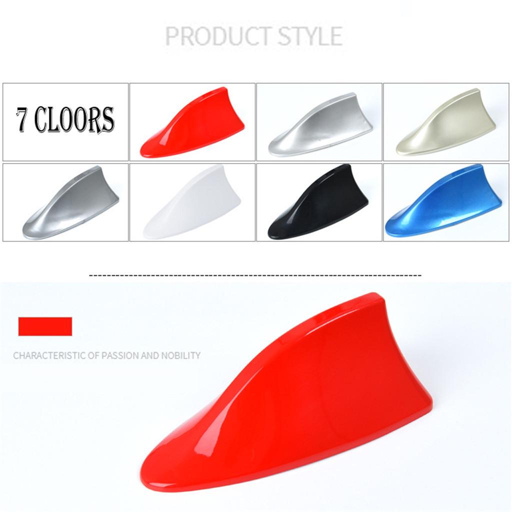 Универсальная автомобильная внешняя крыша Антенна акульего плавника Сигнальная антенна FM / AM