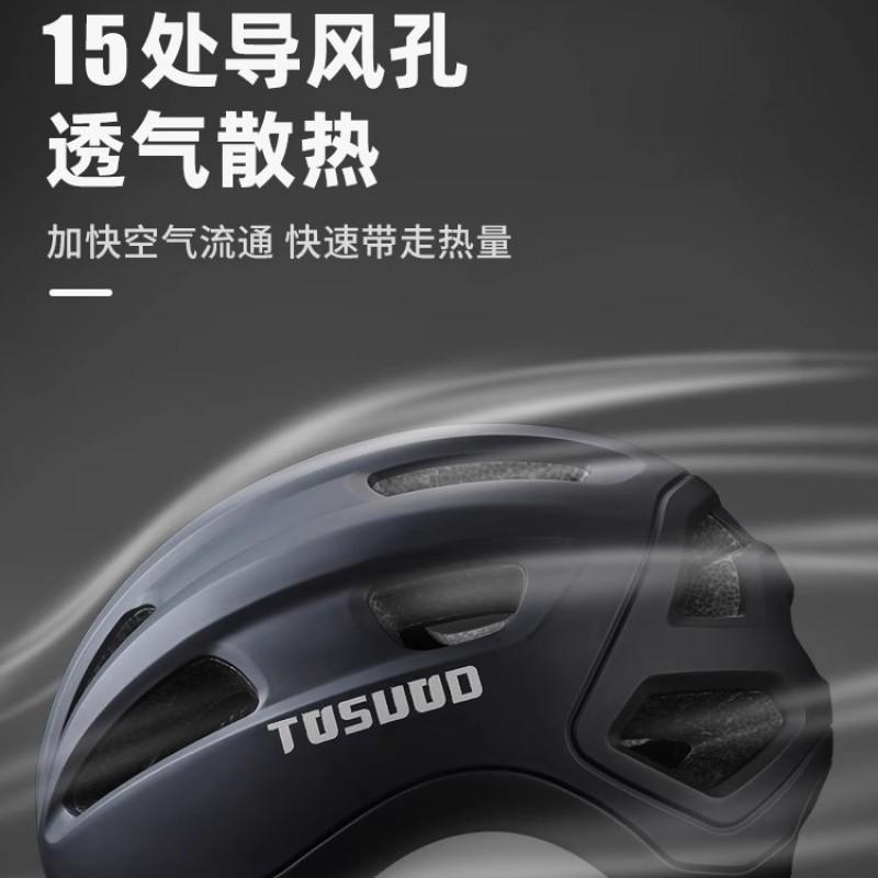 CPSC Certified Cycling Helmet Men Women Mountain Road Bike Riding Breathable EPS Safety Headgear With Magnetic Visor