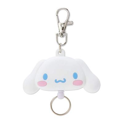 Sanrio Киннаморолл Катушка 189618 Брелок в форме лица, Белый,