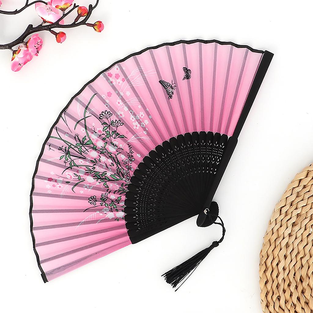 Antique Fan, Chinese Fan, Antique Folding Fan, Dance Fan