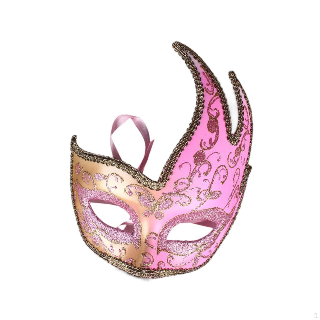 Masquerade Mask Cosplay Props for Women Party Favors Supplies Holiday Night Club