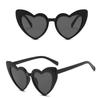 2022 Женские модные солнцезащитные очки в европейском и американском стиле в форме сердца, стройнящие