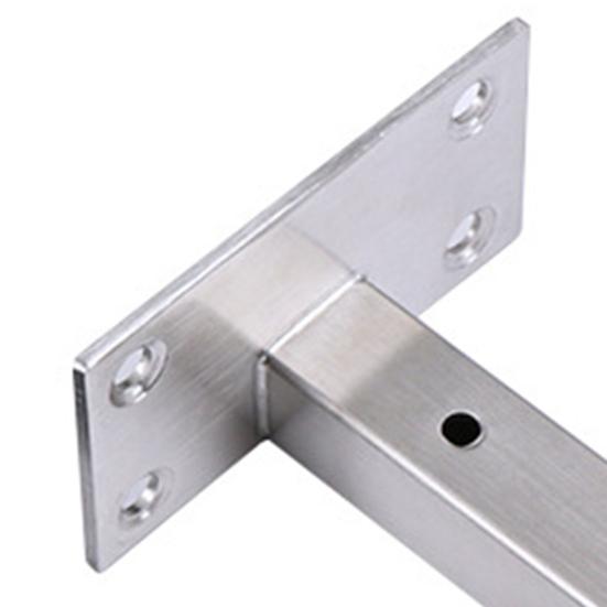 1 шт., сверхмощный кронштейн для экономии места, Т-образный кронштейн из нержавеющей стали, твердая плавающая настенная полка, опора для дома