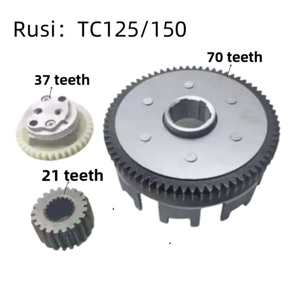 3pcs 70T 37T 21T Clutch Housing Durable Oil Pump Assy New Clutch Basket Assy Motorcycle Parts