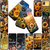 Phone Cover for Motorola Moto Edge 70 60 Fusion NEO Pro G Stylus G56 G96 G04 G05 20 Case Sunflower Yellow Flower Butterfly
