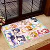 Girl Power Celebration Floor Mat Suitable for Outdoor Dining Room Kitchen Playrooms Anti-slip Rug Anime Office Decor Gift for Festivals