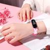 Новый мультяшный светодиодный измеритель 3 браслет для часов с фигуркой, электронные часы, креативный студенческий пластиковый браслет, ДЕТСКИЕ сенсорные часы