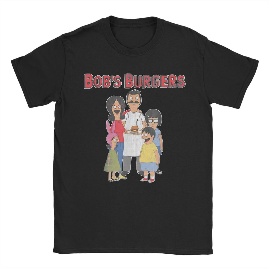 Men Women Bobs BurgersUgly Christmas T Shirts 100% Cotton Clothing Fun Short Sleeve Crew Neck Tee Shirt Plus Size T-Shirts
