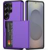 Чехол для Samsung Galaxy S26 Ultra с скрытым слотом для карты, тонкий кошелек