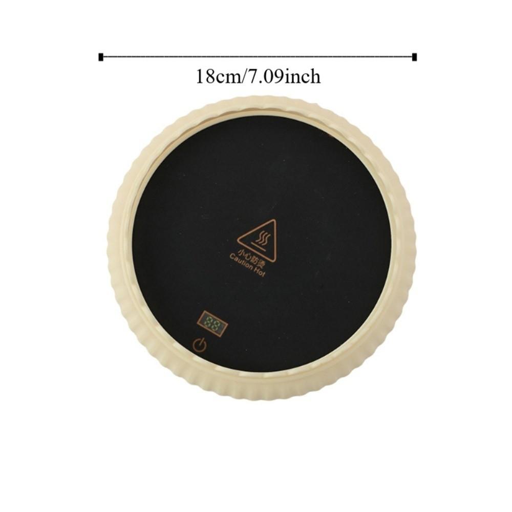 Intelligent Touch Control Dish Heating Plate Round Coaster Warmer Cat Bowl Heater  Winter