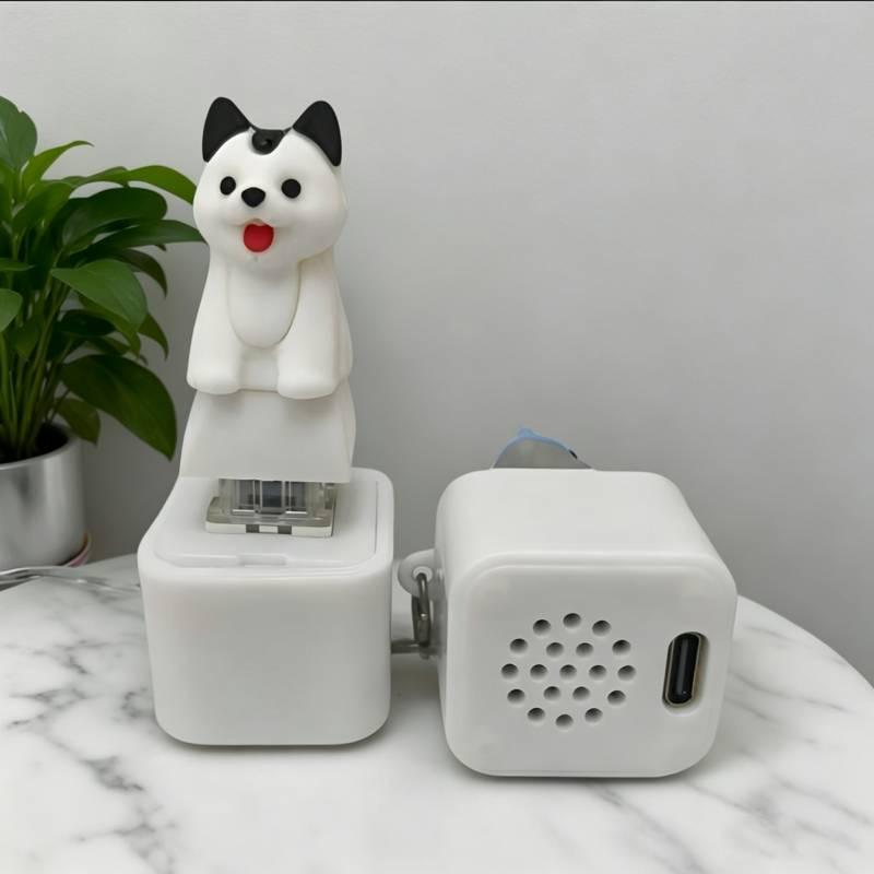 Fidget Сенсорная игрушка Брелок Милое Животное Звук Свет Дизайн Щенячий Коровьий Голос Подвеска Снятие Стресса Подарок для Детей