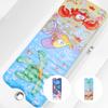 Детский коврик для ванны Нескользящий коврик для ванны с присосками и дренажным отверстием Машинная стирка Подушечка для душа для дома, кухни, ванной комнаты, отеля