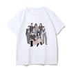 TWICE T Shirt Women Kpop Summer Short Sleeve Tee Korean Fashion Harajuku Aesthetic Cartoon Letter Printed Streetwear Y2k T-shirt