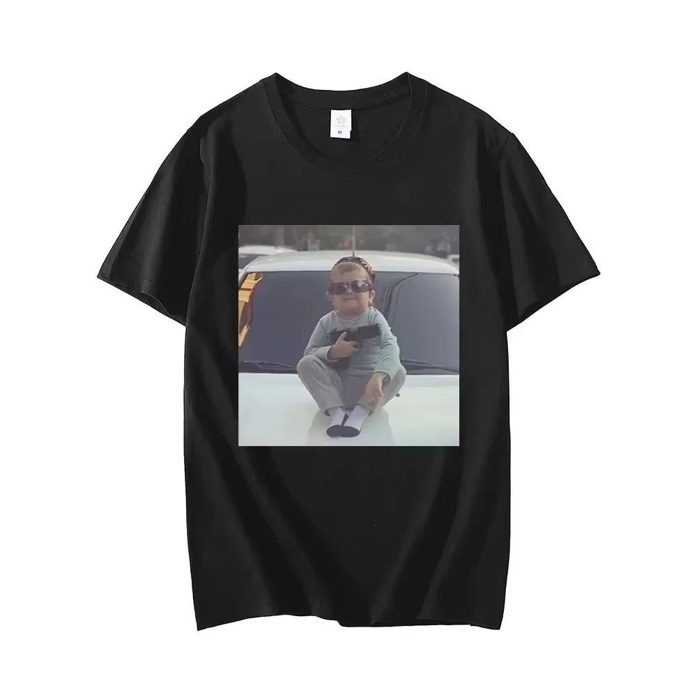 Летняя мода, тяжелая ретро мужская футболка с английскими буквами из 100% хлопка с принтом и круглым вырезом, высококачественная повседневная уличная футболка для фитнеса