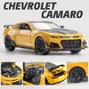 AABKB1 1:24 Chevrolet Camaro ZL1 Пони-кар Металлический сплав Литье под давлением Модель автомобиля Высокая симуляция Коллекционные предметы Звук и свет Детская игрушечная машина