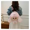 Babythree Cute Elephant Fox Panda Rabbit  Animal Costume Cartoon Plush Backpack