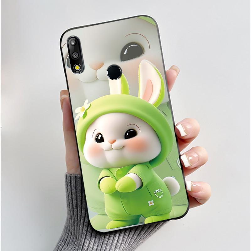 Чехол для Asus Zenfone Max Pro M2 ZB631KL X01BDA / M2 ZB633KL X01AD X01BD Чехол Милый Кролик Любовь Крутой Мультяшный Мягкий Силикон Funda