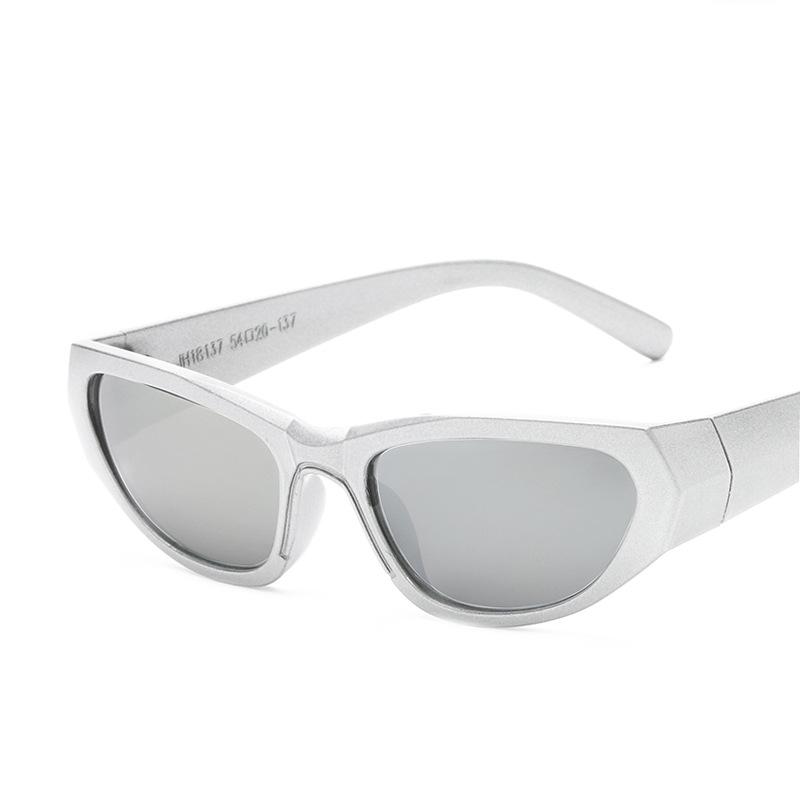 Модные спортивные очки в стиле панк, футуристические солнцезащитные очки для любителей хип-хопа, модные