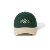 Color Matching Soft Top Baseball Cap Children Fashion Trend Letter Embroidery Blue Leisure Outdoor Cap Sun Hat