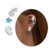 Stylish Wing and Star Cartilage Helix Tragus Studs Earrings Ear Bone Nails Body Jewelry Fashion Ear Accessories