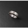Adjustable Open Ring Men Women Sterling Vintage Retro Star Geometric Design Unisex Hipster Couple Jewelry
