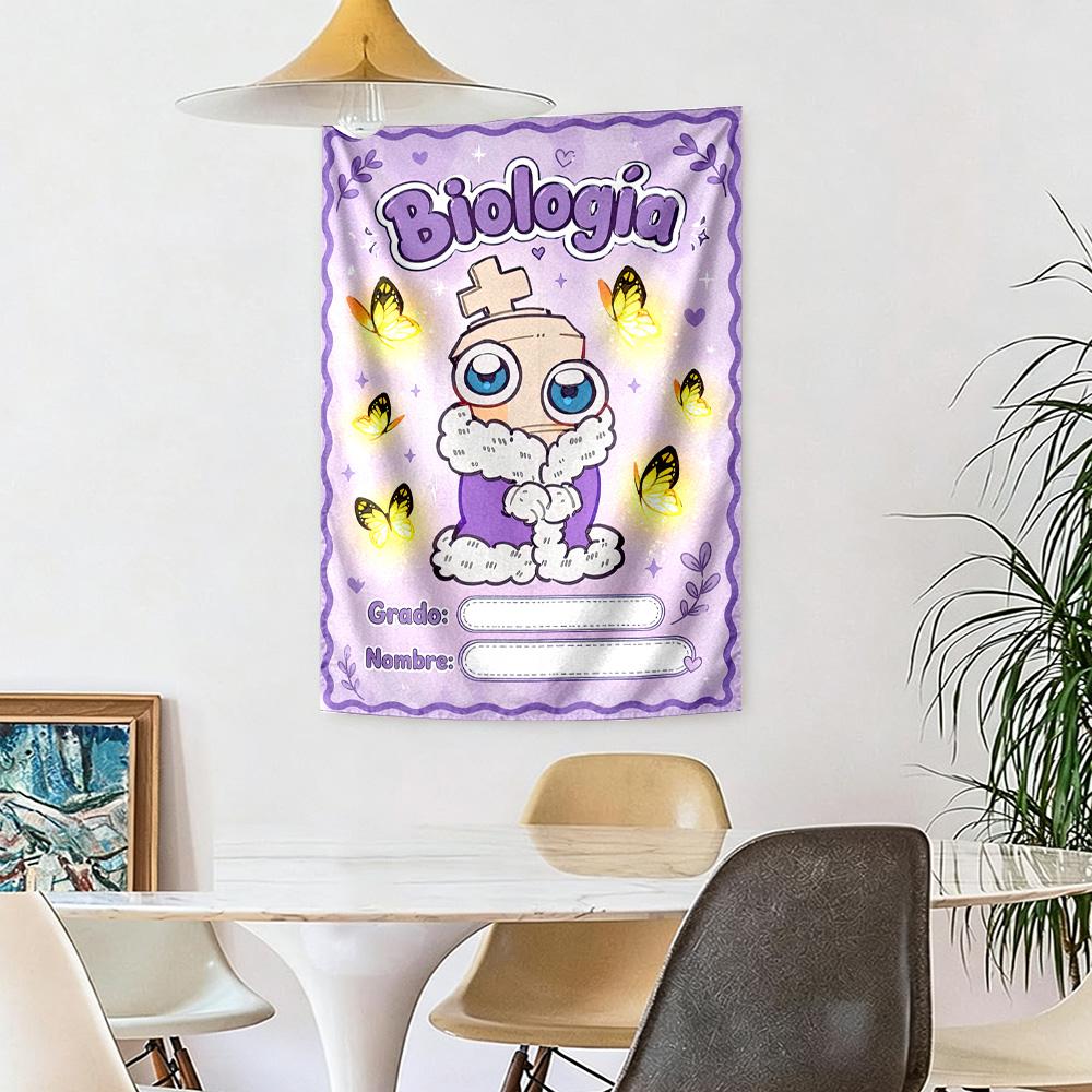 Digital Circus Wall Decor Tapestry Art For Pet Memorial Birthdaywedding Party Backdrop Family Gift