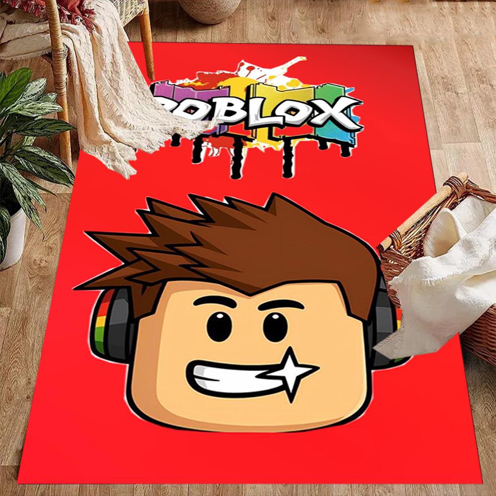 Roblox Floor Rug Office Rug Suitable For Playrooms Foyer Dining Room Outdoor Antislip Carpet Anime Office Decor Spiritual Gift