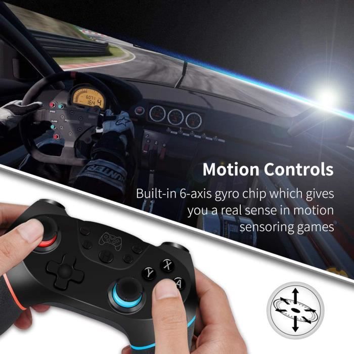Wireless Controller for Nintendo Switch, Bluetooth Wireless Pro for Nintendo Switch, Switch Gamepad Joystick Switch Controller