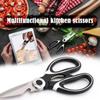 Kitchen Scissors Stainless Steel Multipurposes Shears Tool For Food Chicken BBQ Meat Herb Scissors Multifunctional Kitchen Tools