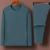 Men's Warm Fleece Thermal Underwear Set for Autumn and Winter