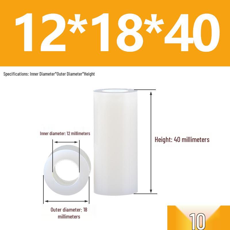 Plastic Insulating Spacer Sleeves M5-M12