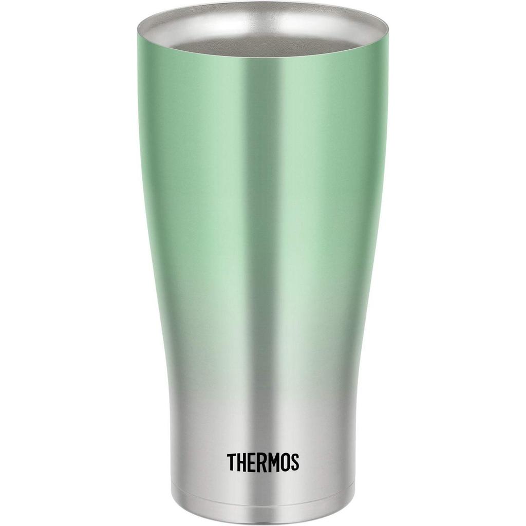 Термос-кружка с вакуумной изоляцией Thermos 0,6 л Зеленый градиент JDE-601C G-FD Подарок на День отца Пиво Мужчины Женщины Подарок на день рождения