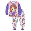 Пижама Disney Sofia для детей, верх и низ, длинные рукава, дюймов 130, мягкая на ощупь [Shimon] для детей, детская одежда, комплект и штаны, 35,4 - 59,4