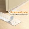Self-adhesive Soundproof Sealing Strip for Door Gap and Bottom, Soundproof Bedroom Door Bottom Baffle, Windproof Door Gap