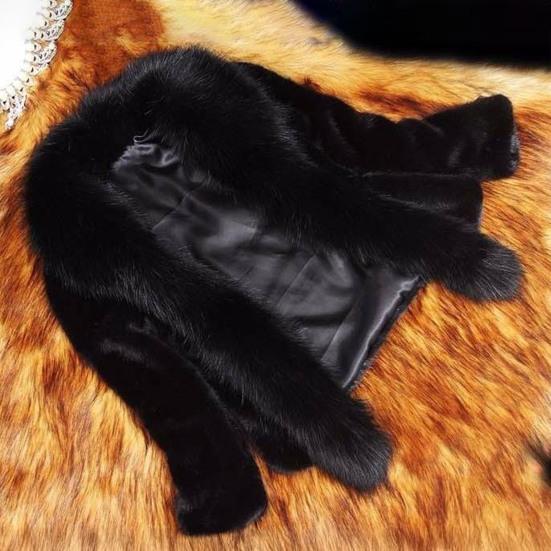 Женское пушистое зимнее пальто с отделкой из искусственного меха, теплая куртка, кардиган с открытой передней частью, женская флисовая верхняя одежда на осень-зиму