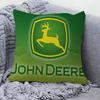 JJohnLogoDeeres Anime Cushion Cover Inches Farmhouse Decor Home Throw Pillow Covers for Couch Decorations
