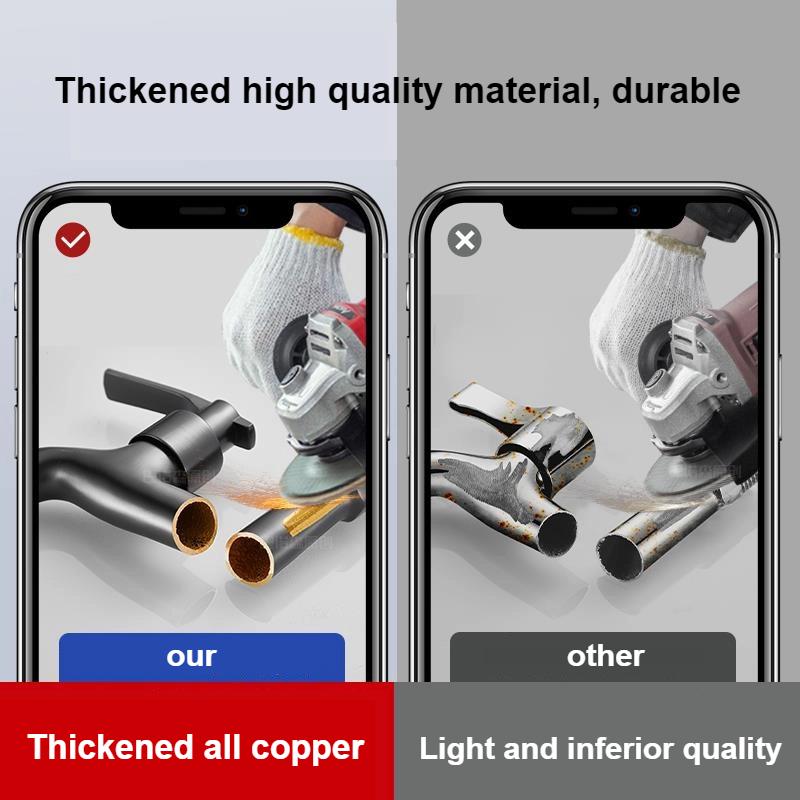 Сплав меди Смеситель для стиральной машины Балкон Туалет Швабра Бассейн Смеситель Настенный Одинарный Холодный Смеситель для раковины Аксессуары для ванной комнаты