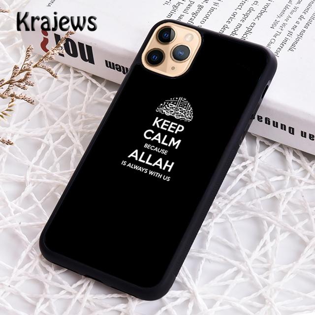 Krajews Исламский Мусульманский Мягкий Чехол Для Телефона Накладка Для iPhone 17 Air 16 15 14 plus 11 12 13 pro max coque Чехол Fundas
