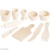 Kitchen Utensils - Miniature Decoration - Set of 10 Pieces - 4 To 6 Cm - Decorative Accessories