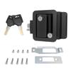 RV Door Lock Replacement Kit Camper Door Handle Latch with Paddle Deadbolt Latch Handle Knob Deadbolt for Caravan Camper Trailer