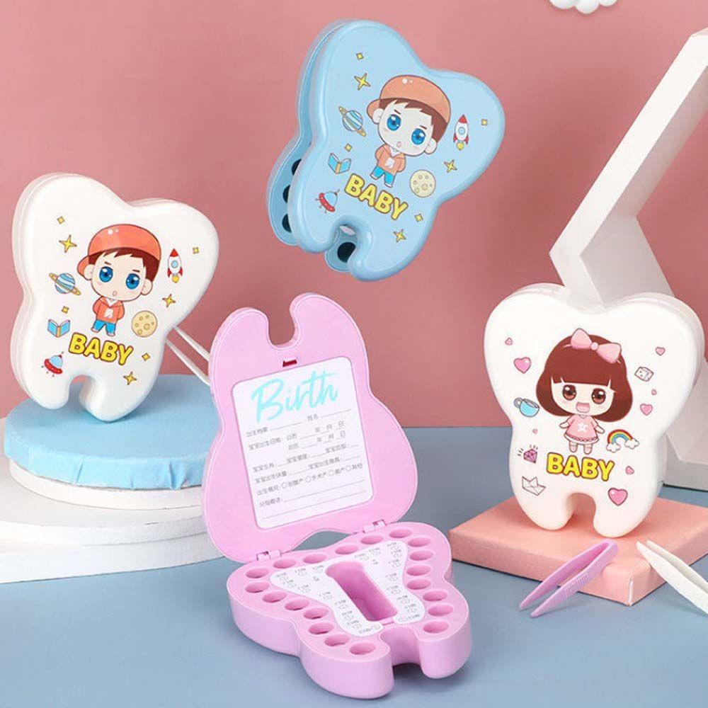 box Souvenirs Box Deciduous Tooth Case Baby Tooth Box Milk Teeth Organizer Tooth Fairy Box